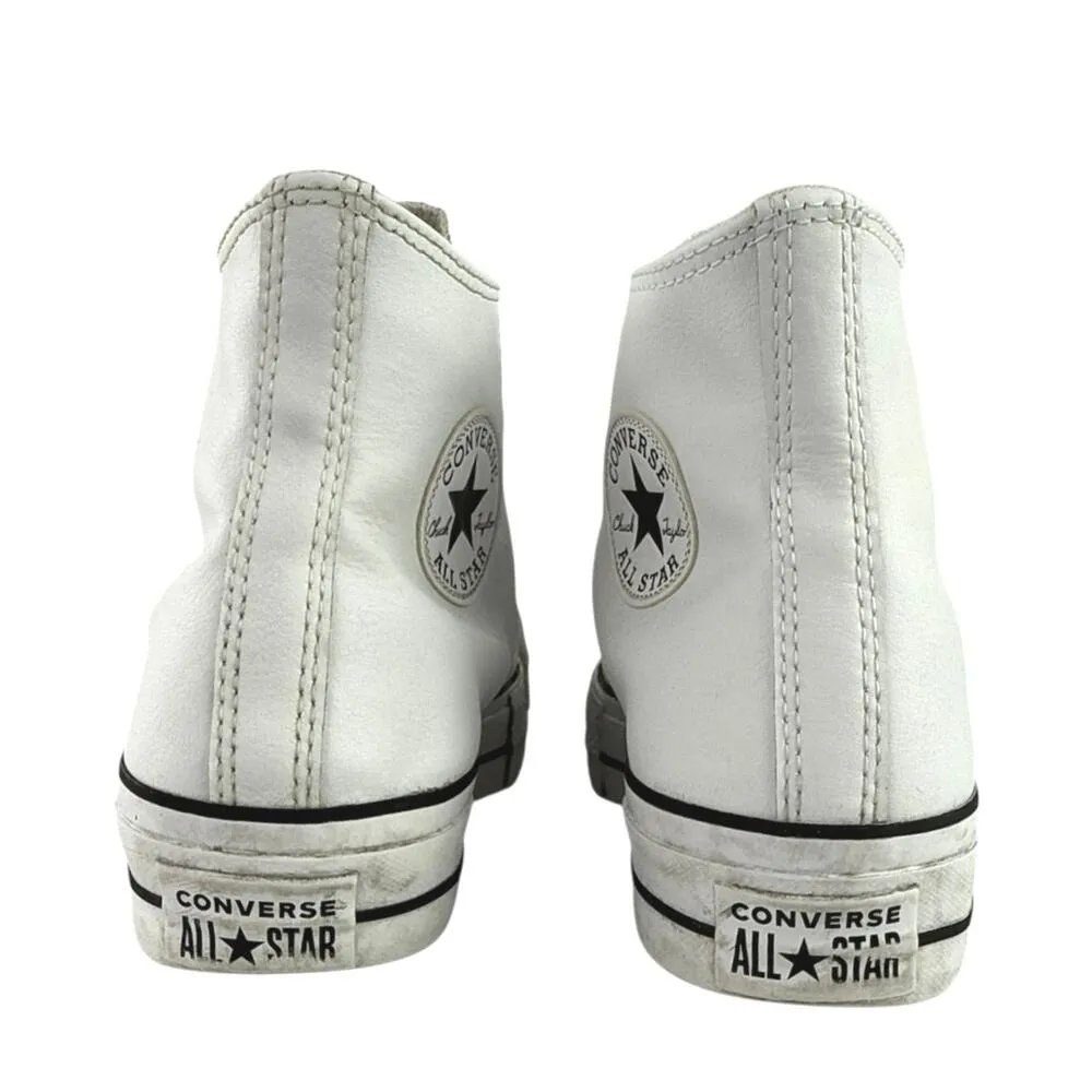 Converse Chuck Taylor All Star Lift Platform White High Top Sneakers Shoes Sz 10 - Image 3