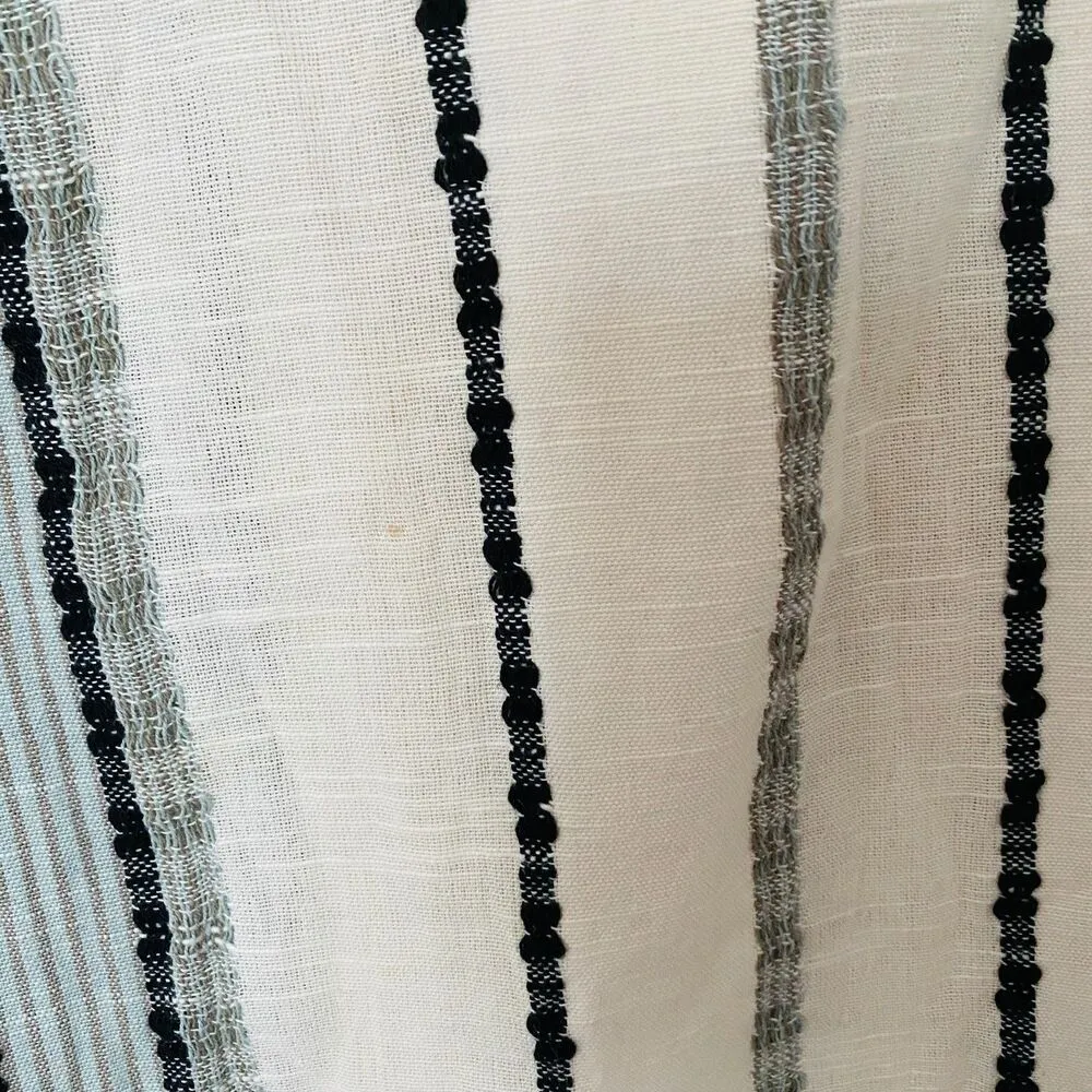 Soft Surroundings Coco de Mer V-Neck Boho Dress Sequin-Embellished Long Sleeve L - Image 12