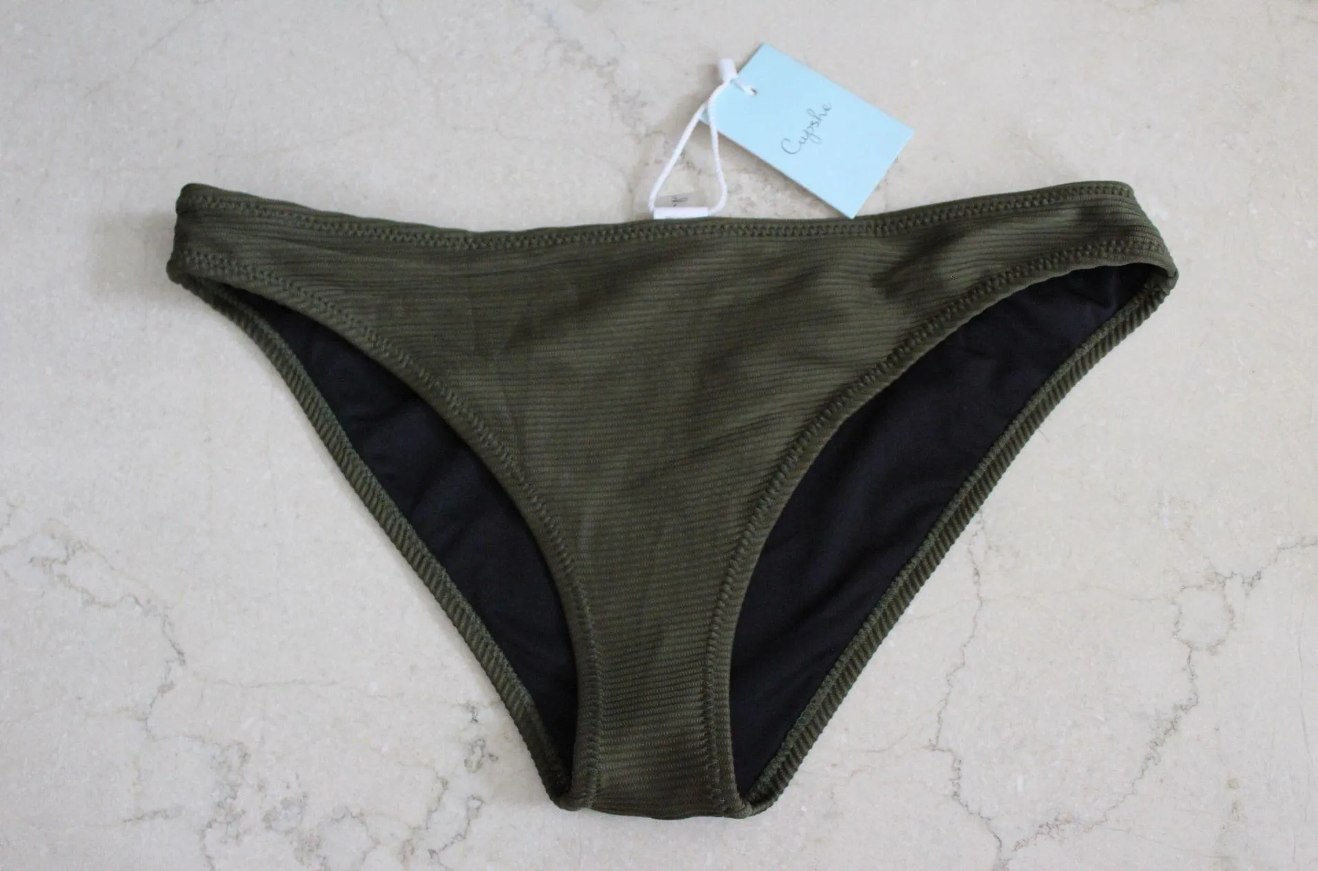 | relaxation olive green bikini bottoms - Image 2