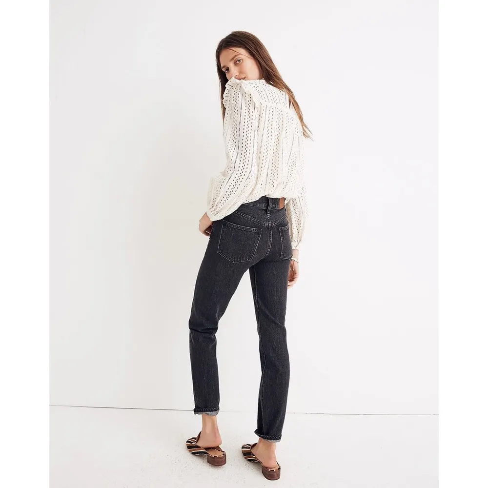 Madewell The Perfect Vintage Jean in Roxstone Wash: Knee-Rip Edition - Image 4