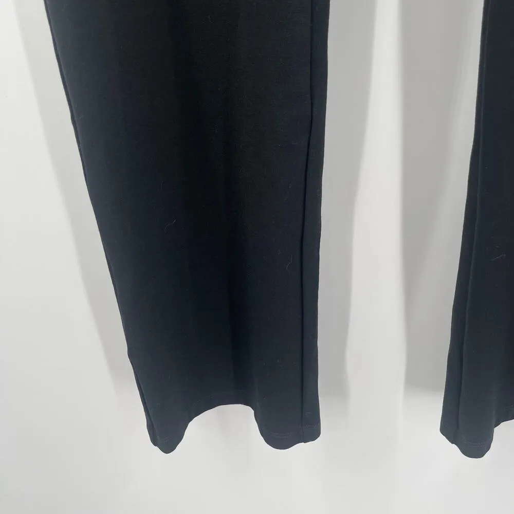 EILEEN FISHER Pants Size Small Stretch Washable Pull On Black Spandex Classic - Image 6