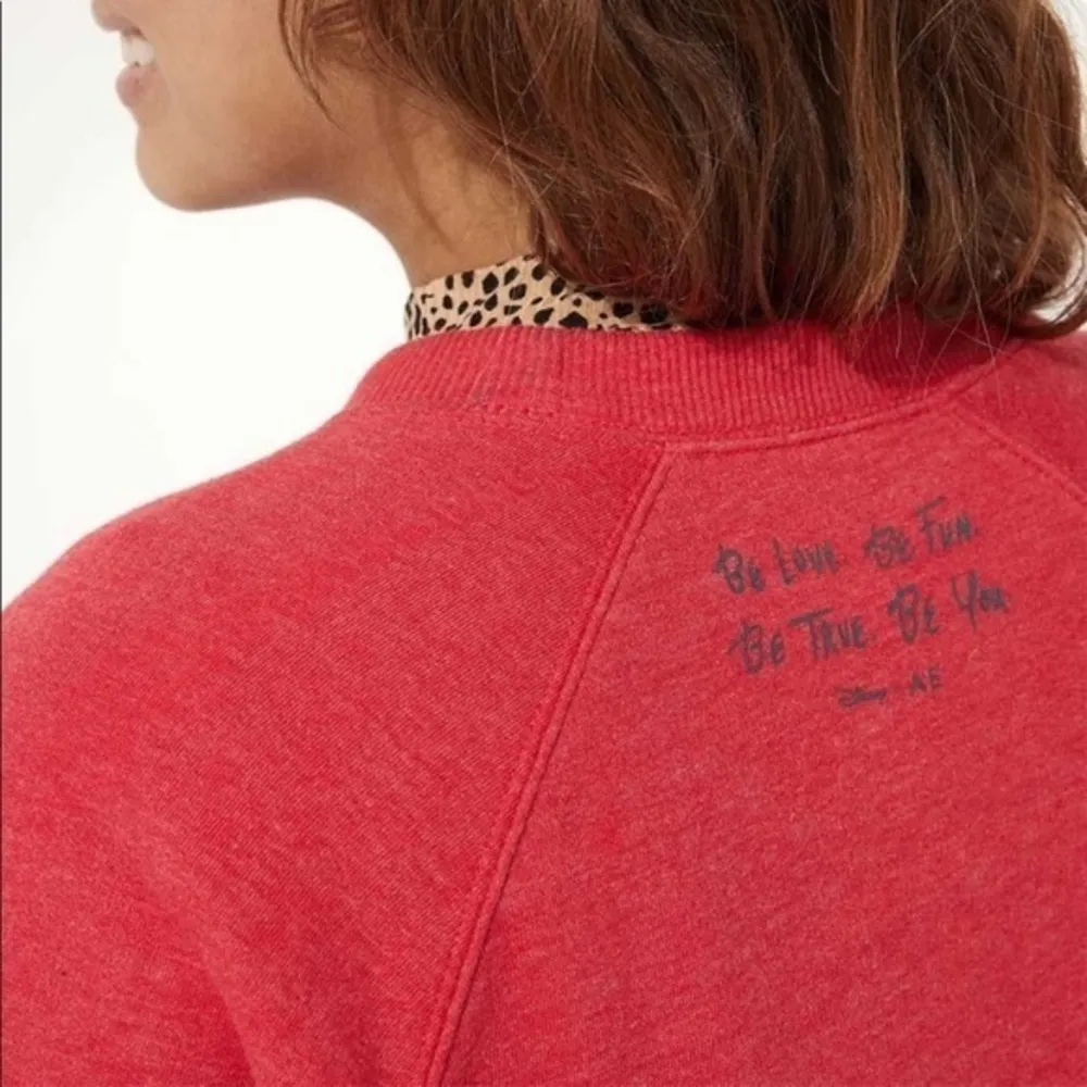 Disney x American Eagle Outfitters • Red Donald Duck Feisty Sweatshirt - Image 3