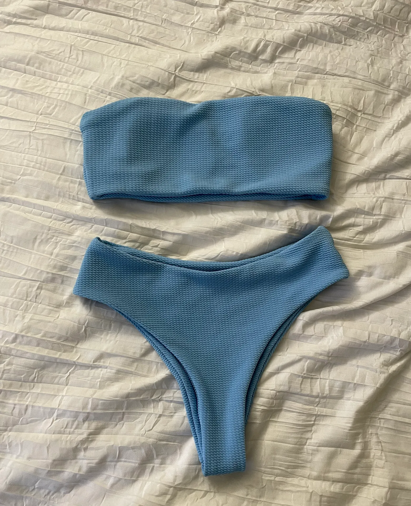 Pilot Active High Waisted Strapless Bikini - Image 2