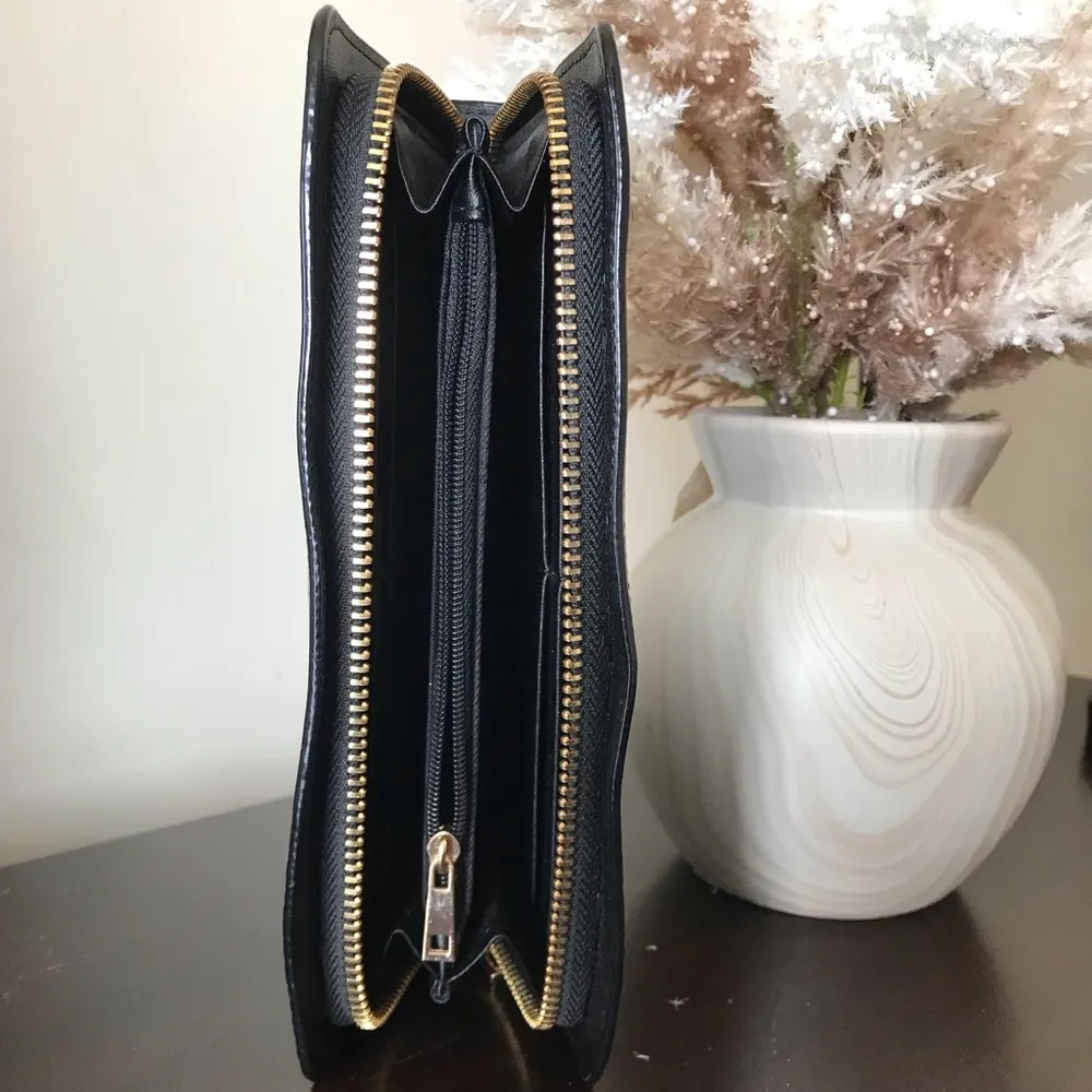 A New Day Croc Embossed Zip Around Continental Wallet - Image 7