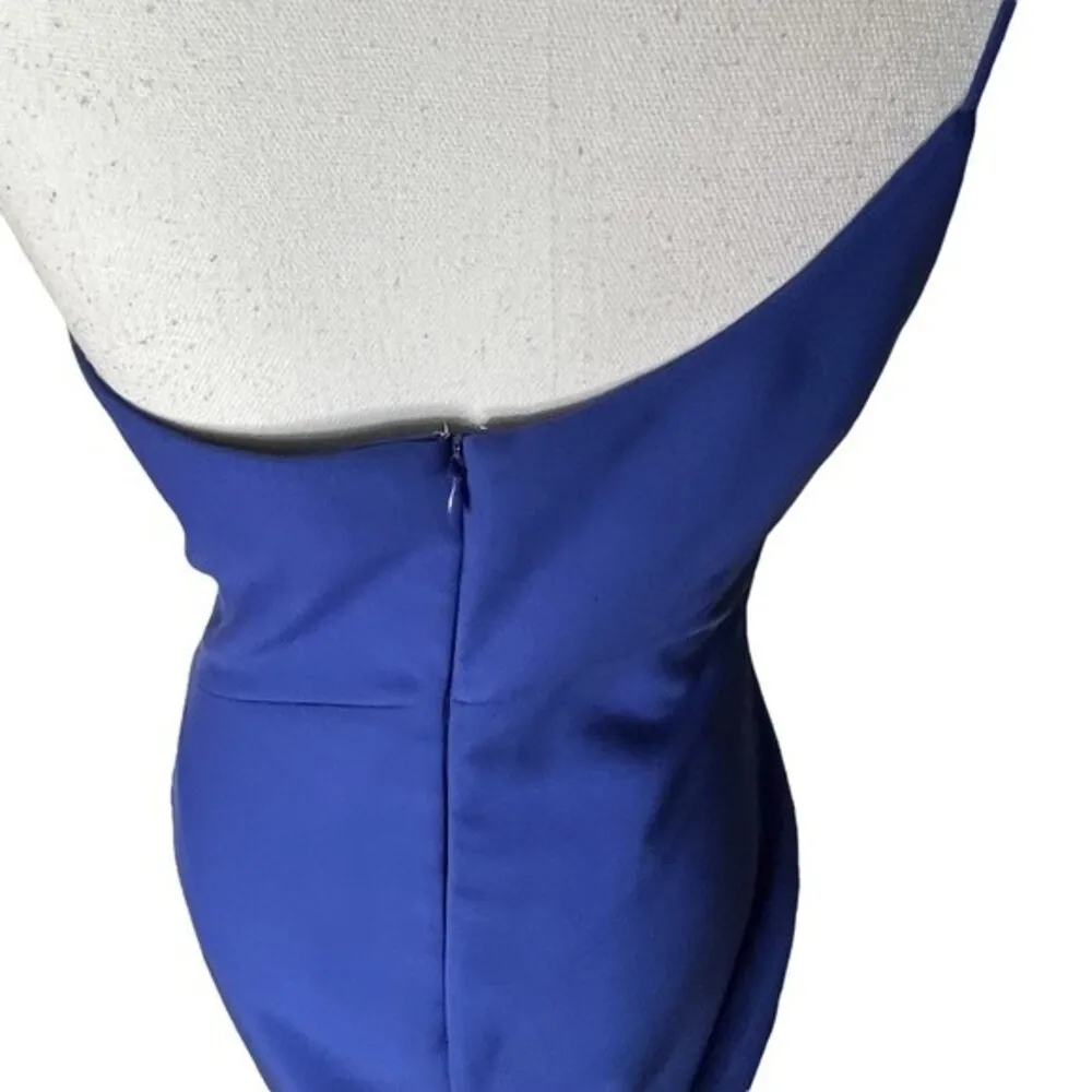 Likely Womens Cassidy Blue One Shoulder Sheath Party Cocktail Dress Size 6 New - Image 8