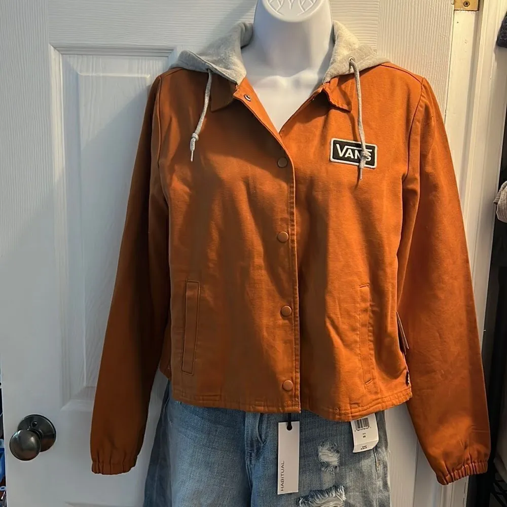 NWT vans filter thanks coach jacket size XS - Image 4