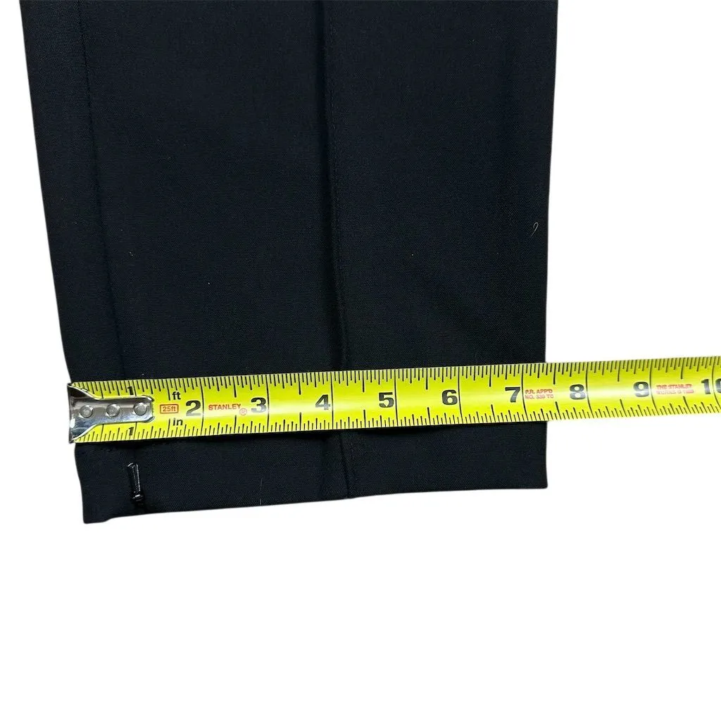 NWT Madewell Women's Size 12 Black Mid-Rise Slim Ankle Pants Casual Corpcore - Image 13