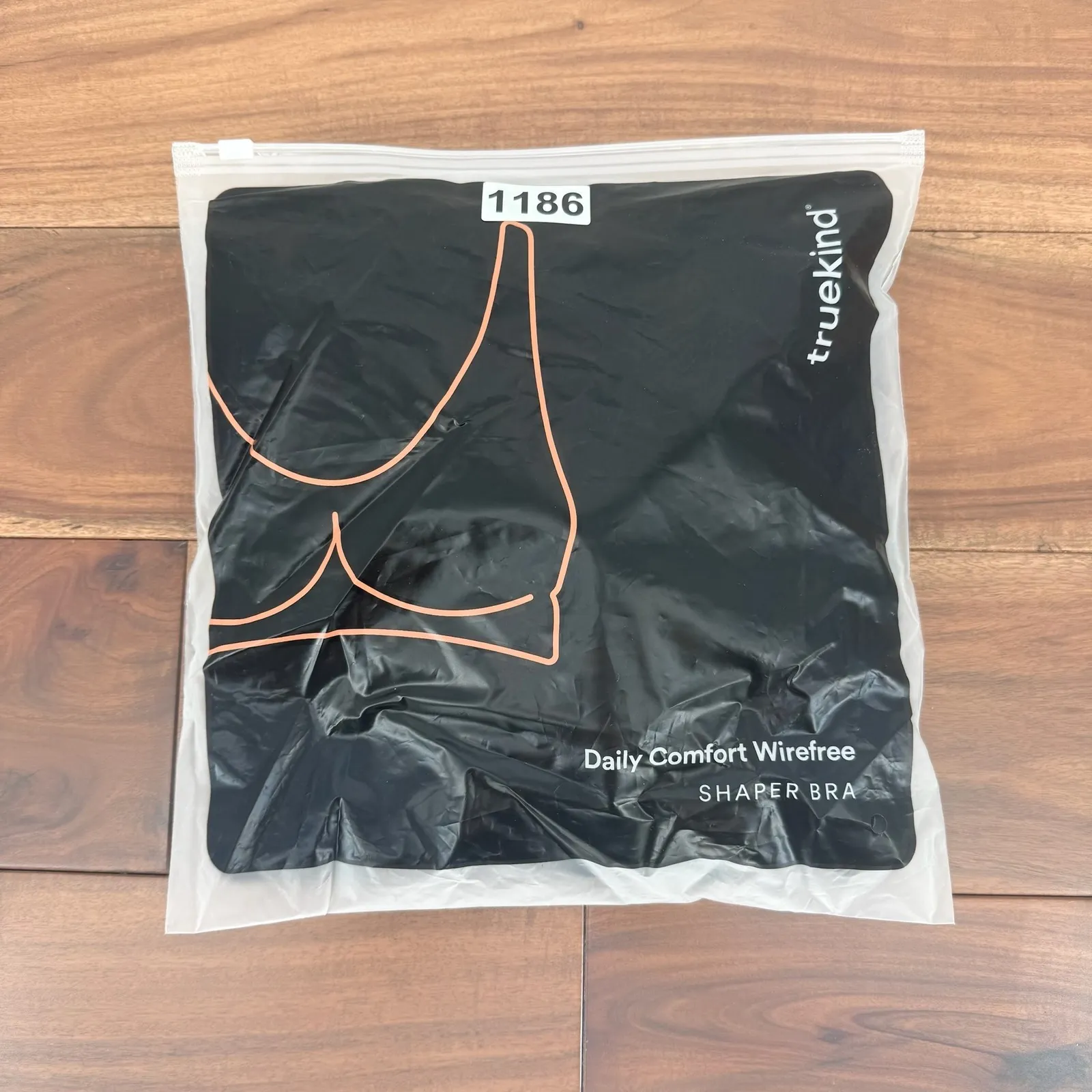 Truekind Daily Comfort Wirefree Shaper Bra Black XL Seamless Design - Image 4