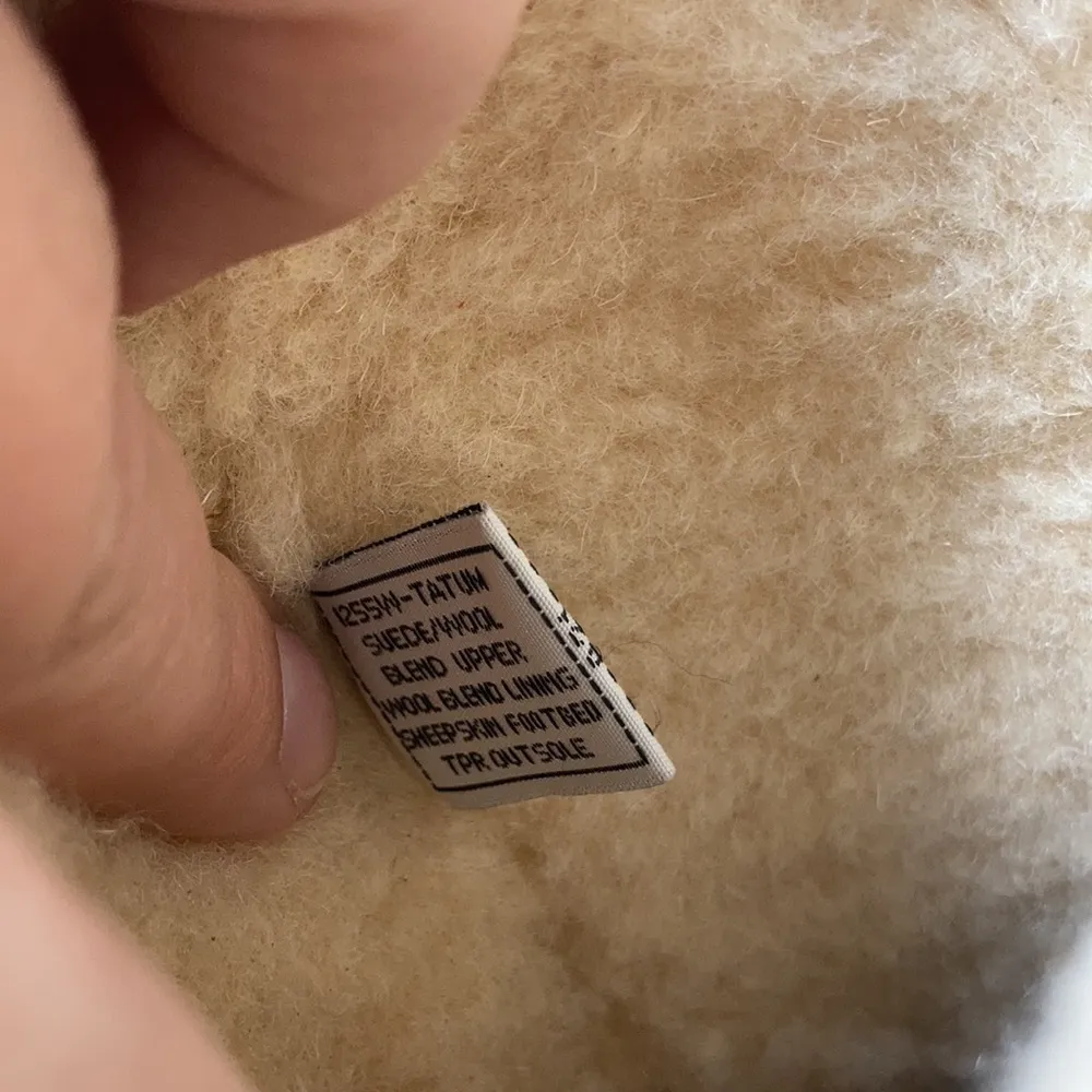 Bearpaw Tatum‎ boots suede & wool boots size 6 - Image 5