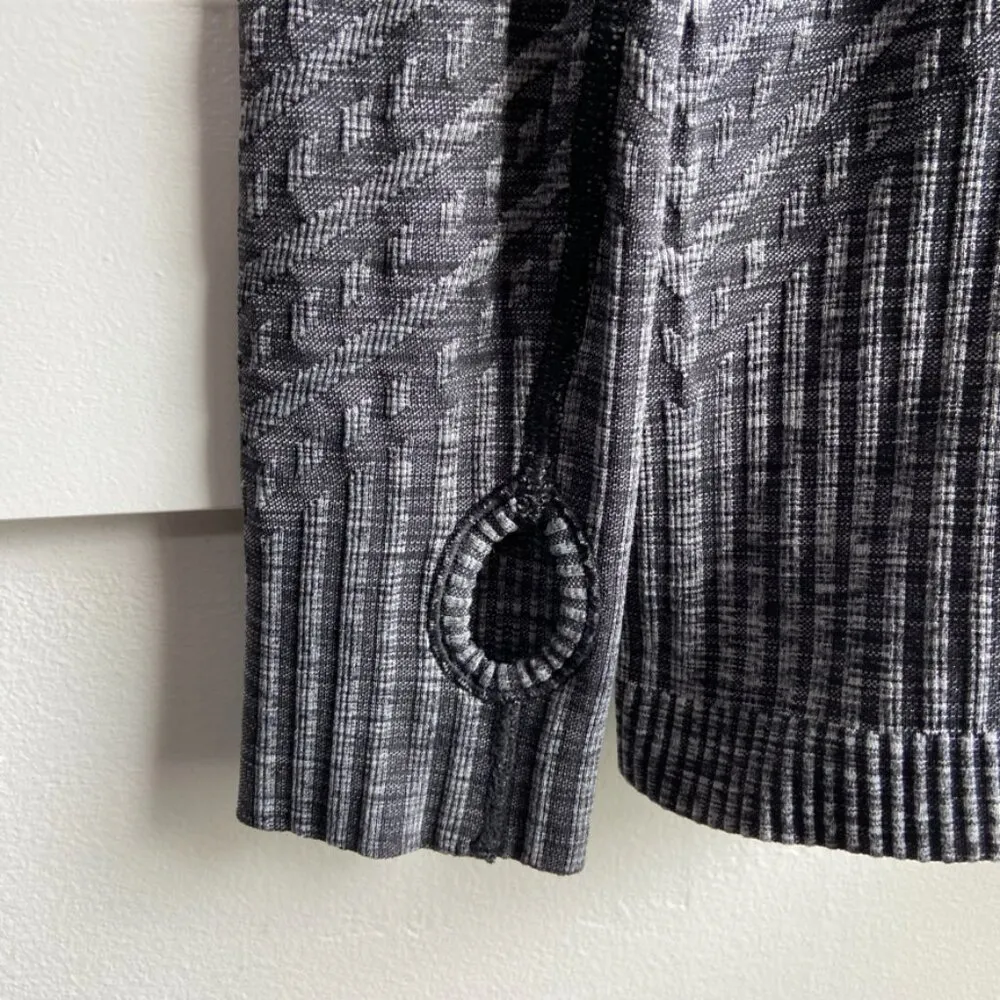 Lululemon Heathered Black Rest Less Pullover Long Sleeve Shirt - Image 9