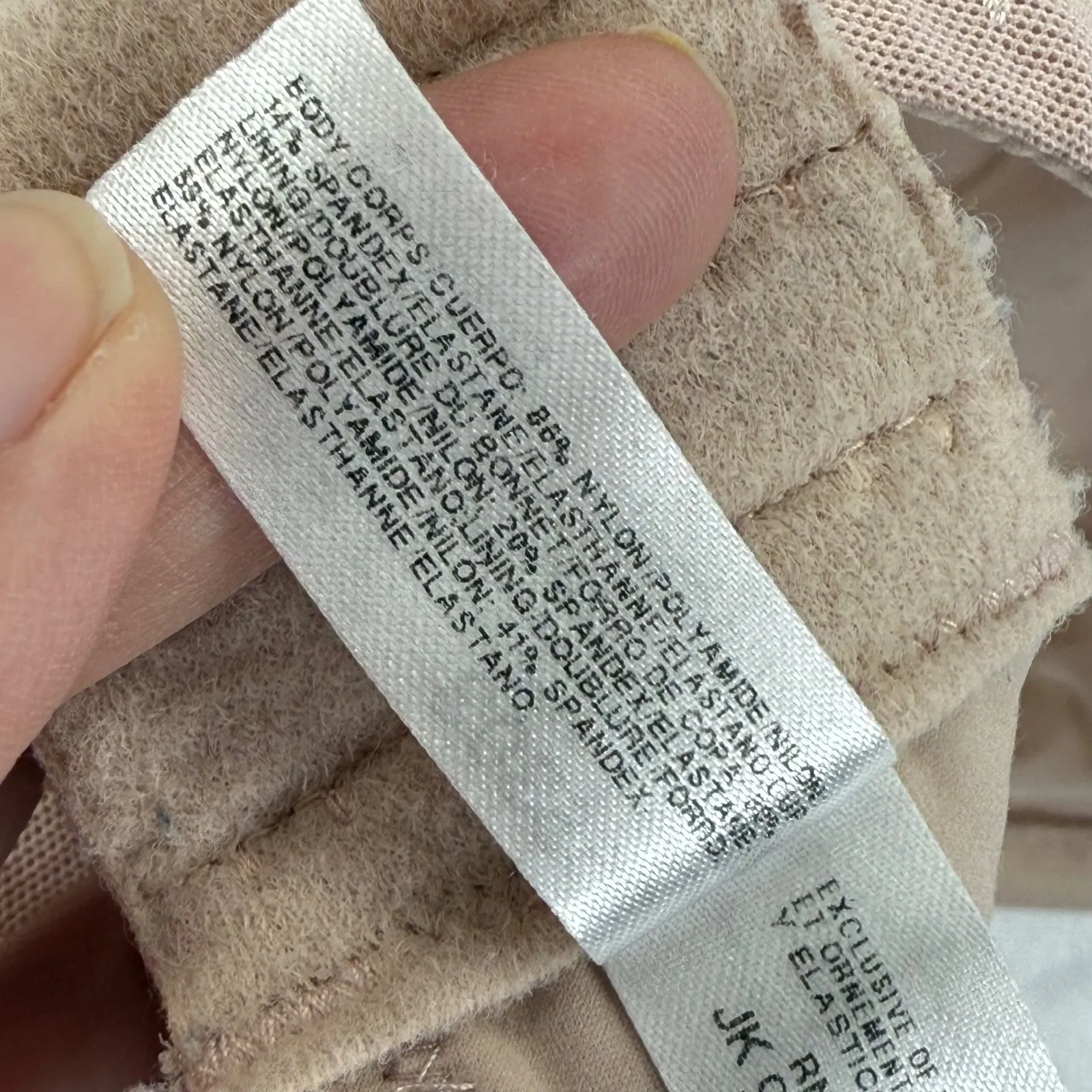 Wacoal Bra 40DD Beige Dot Full Coverage Underwire‎ Adjustable Comfortable - Image 4