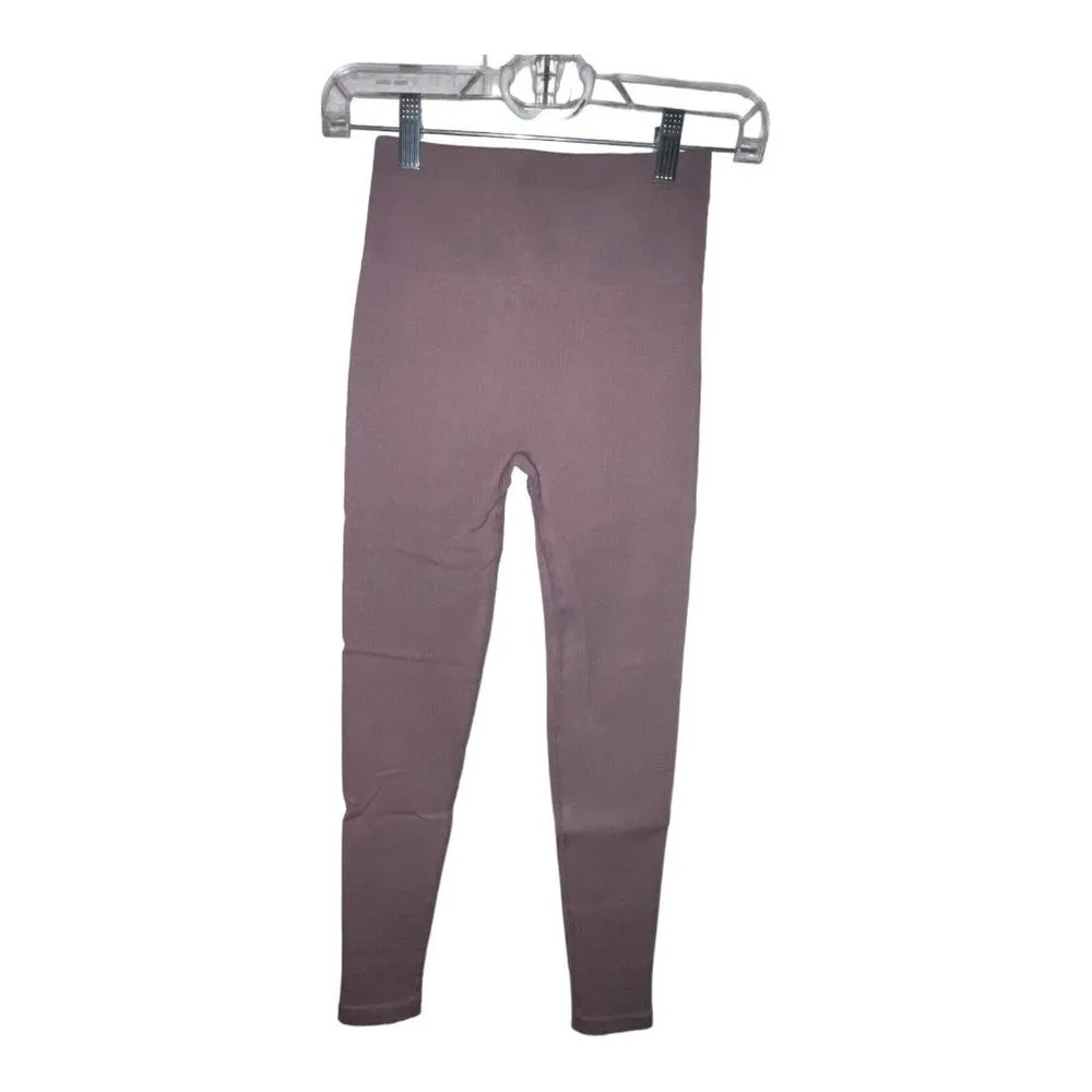 Everlane The Seamless‎ Legging Rib Knit Light Purple Size XL/XXL NWT $58 MSRP - Image 3