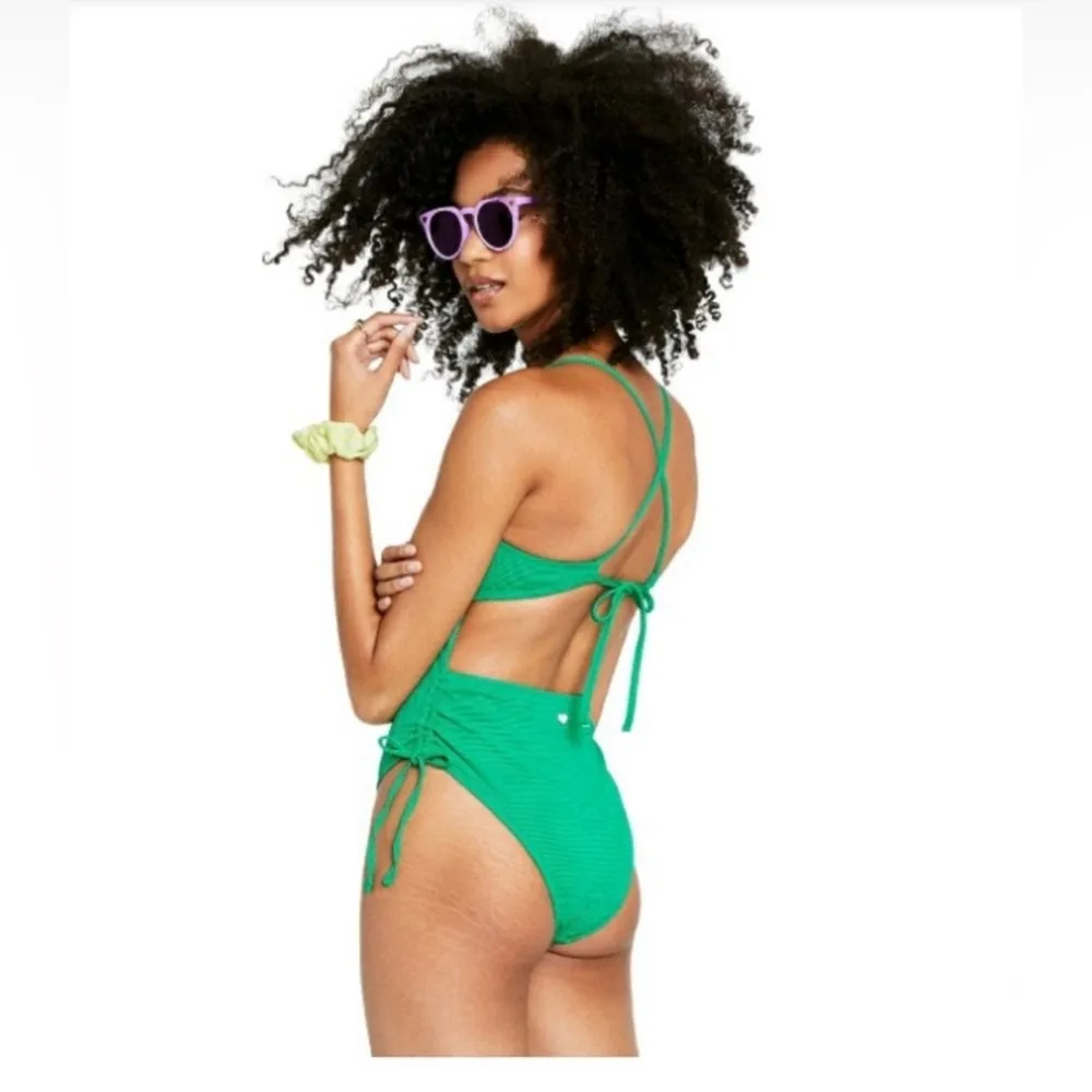 Stoney Clover Lane x Target Women's V-Neck Textured One Piece Swimsuit - Image 2