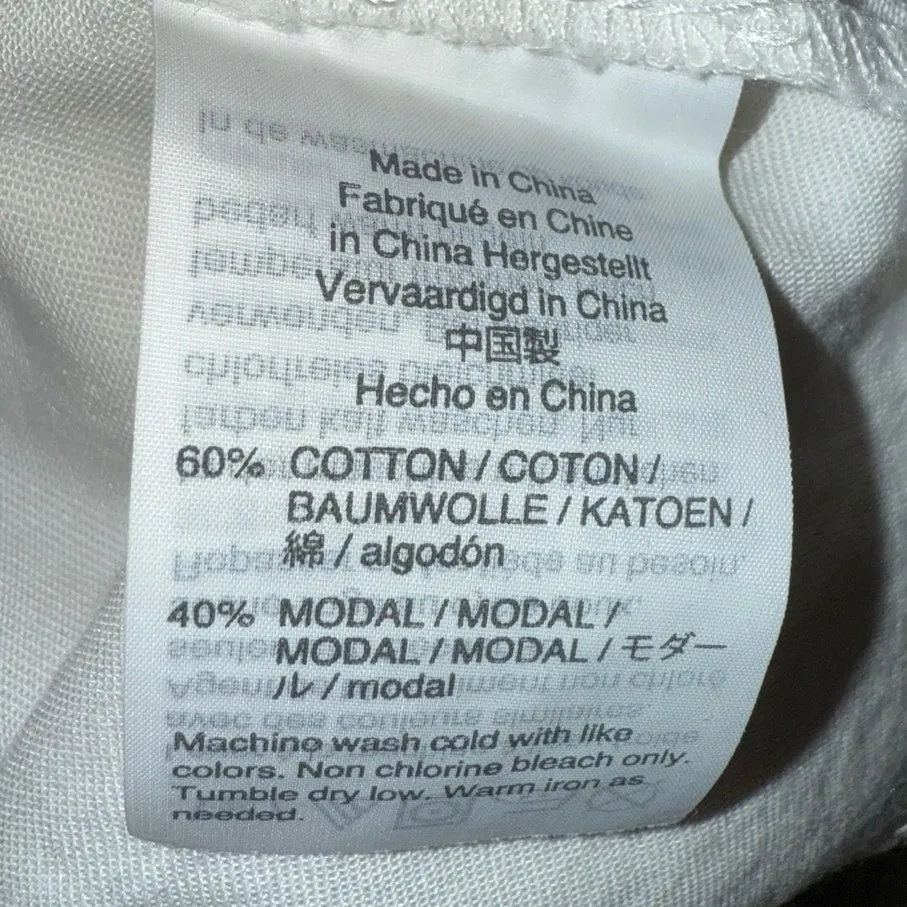 Madewell White Tiered Seamed Button Down Top small blouse crisp clean girl aesth - Image 7