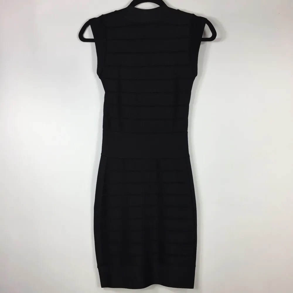 French Connection Bandage Bodycon Dress Black 0 - Image 12