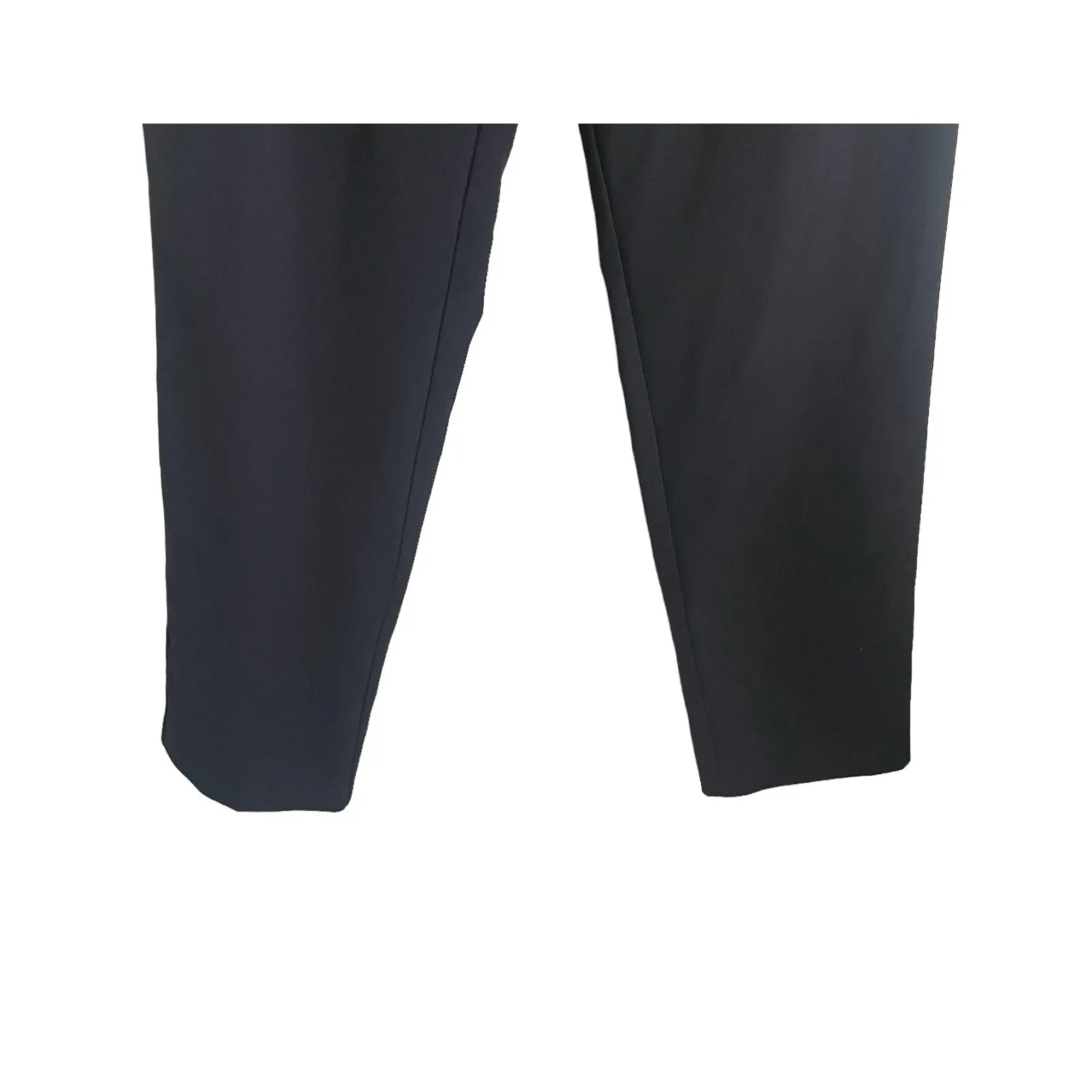 Zac & Rachel Pants Women 12 Black Tapered Leg Elastic Waist Office‎ Minimalistic - Image 8