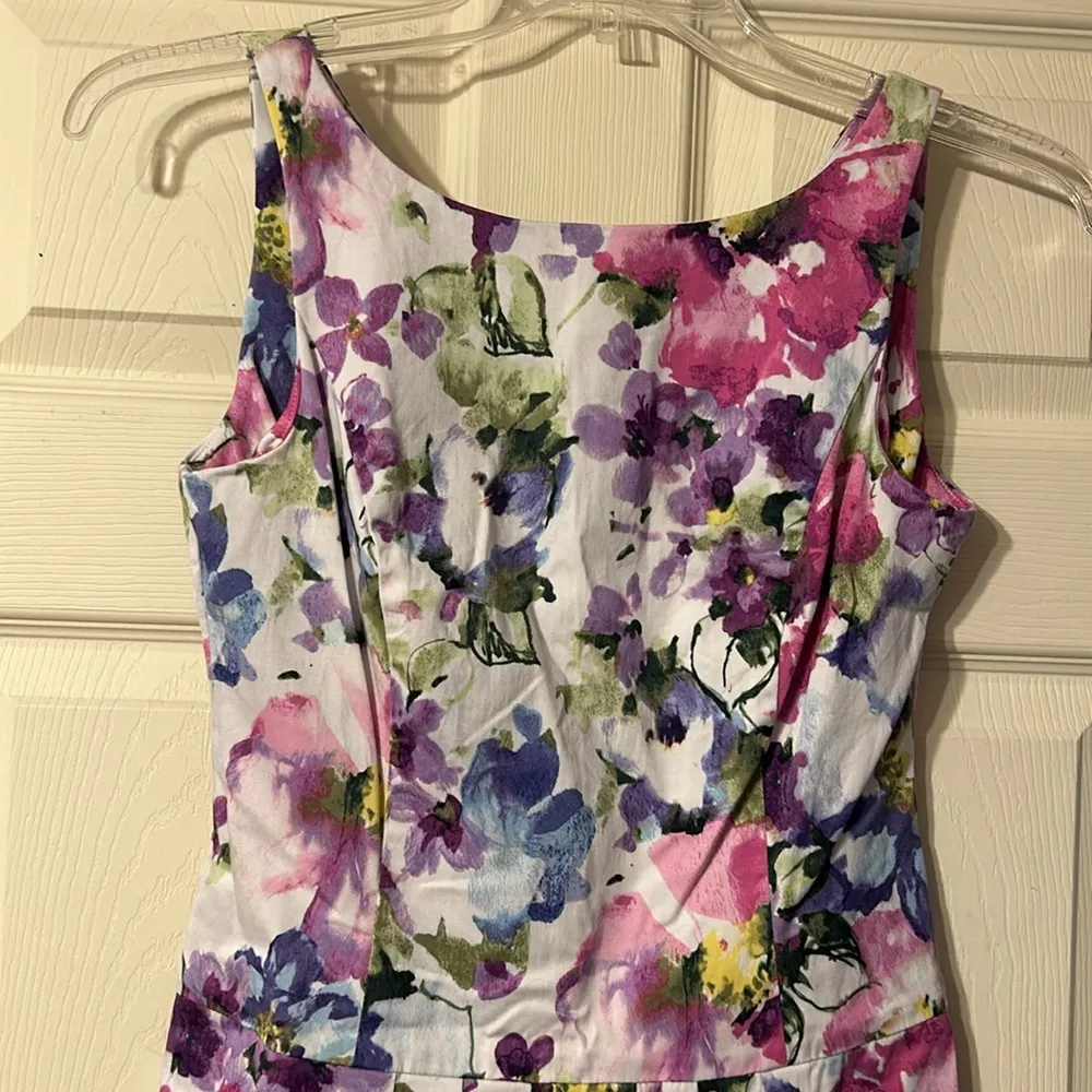 White Floral Dress 6 - Image 2