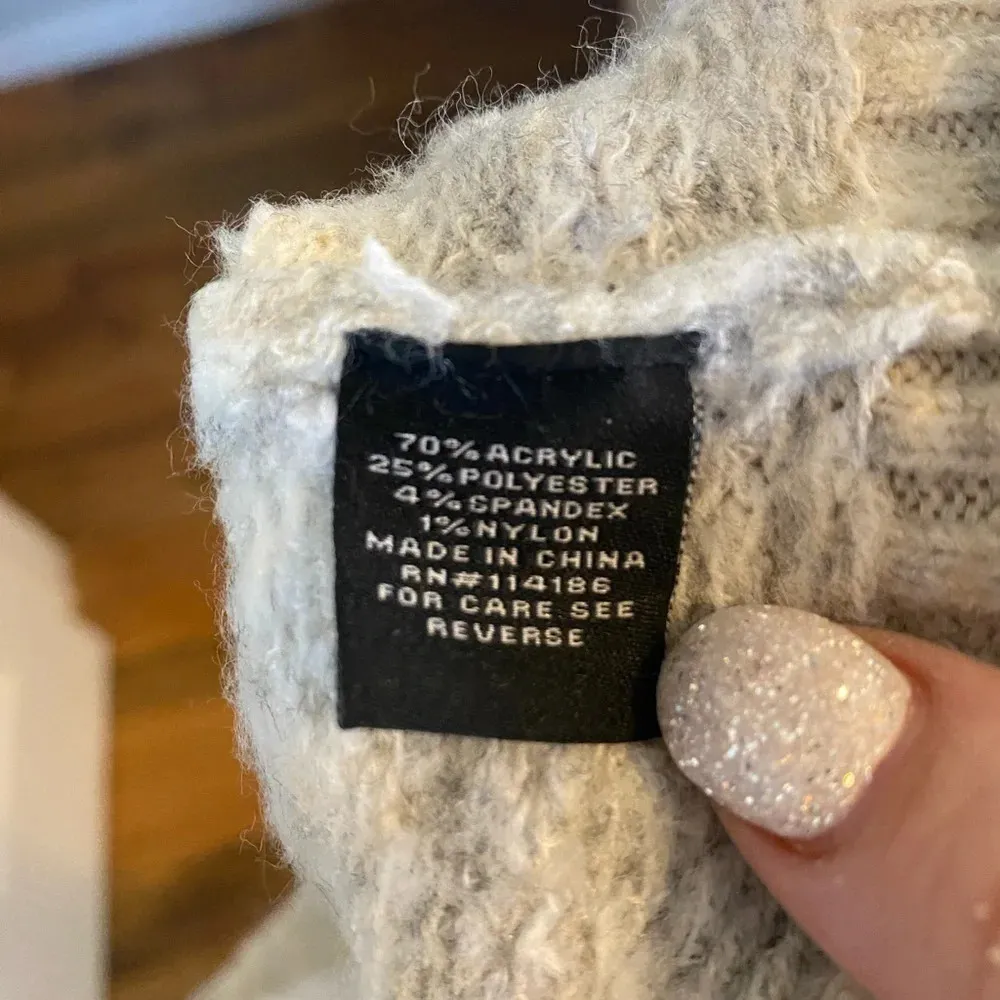 Verve Ami Woman’s Fairisle Sweater Size‎ Medium - Image 5