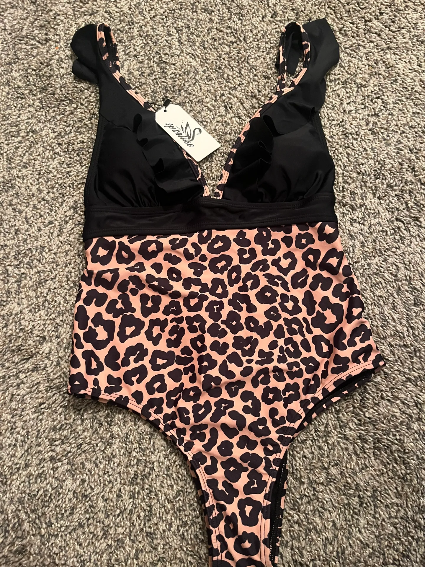 One-piece Swimsuit Women Deep V-neck - Purety Star - Image 2