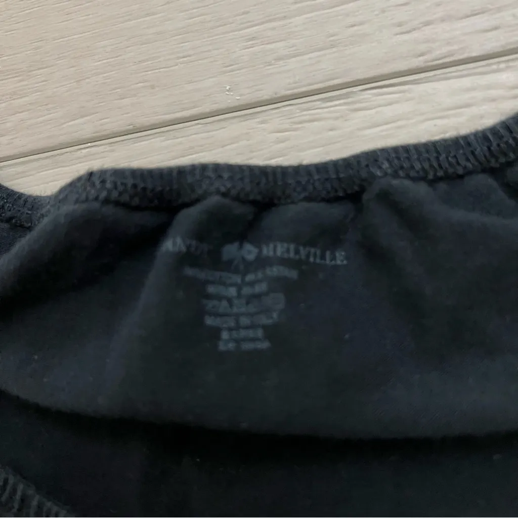 Brandy Melville Eden Crop Top in Black - Image 3