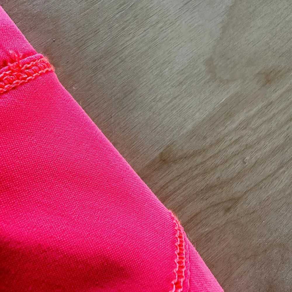 Adidas Golf Skort Tennis Athletic Elastic Waist Pull On Logo Neon Pink 6 - Image 2