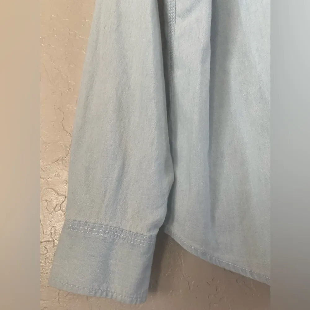 LRL Lauren Jeans Co. Ralph Lauren VTG Women's Button Down Long Sleeve Shirt PL Blue Size undefined - Image 6