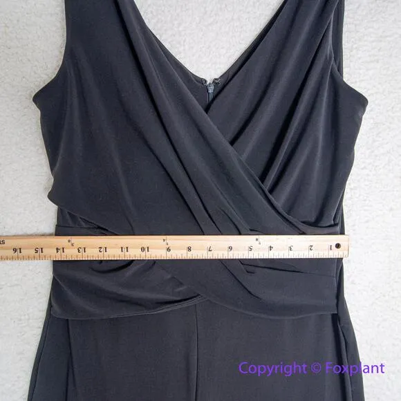 New! White House Black Market Shirred Shoulder Matte Jersey‎ Jumpsuit, size S - Image 8