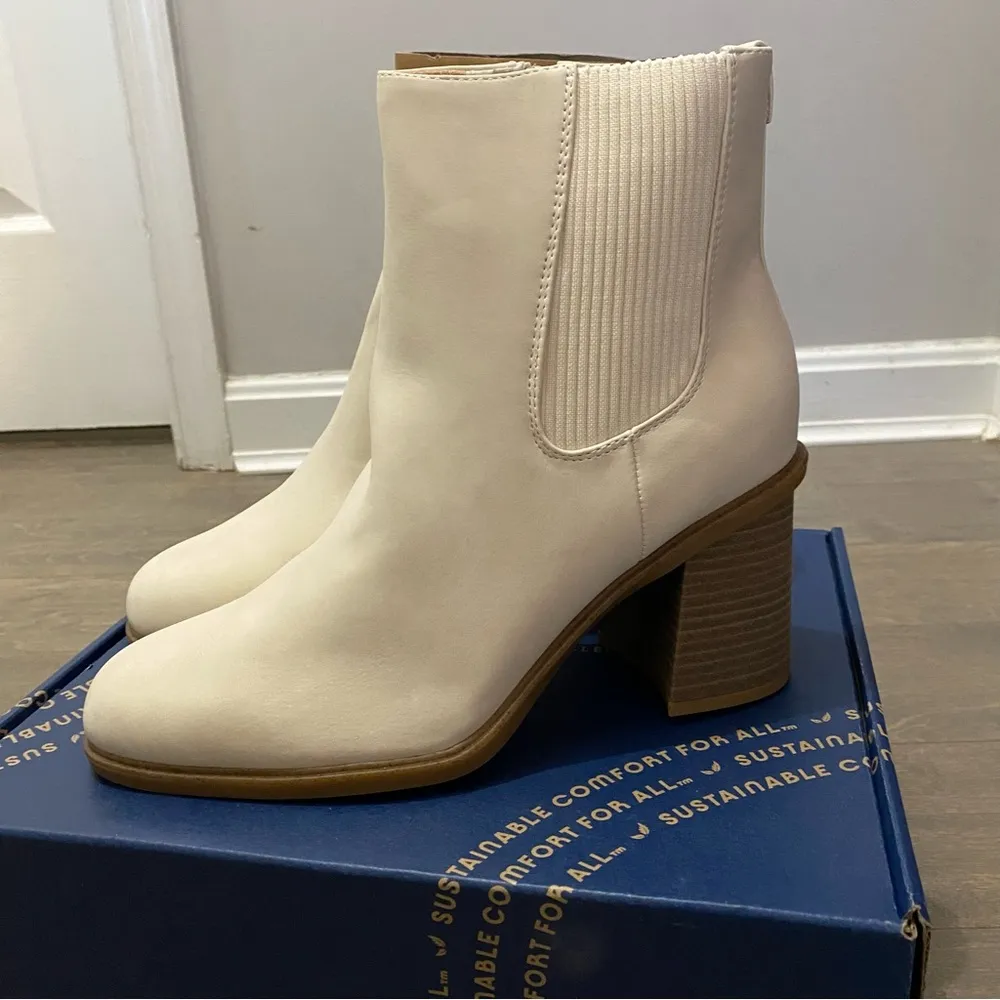 NEW Dr. Scholl's Shoes Women's Ride Away Mid Shaft Boots Calf in White Cap Size 9 - Image 10