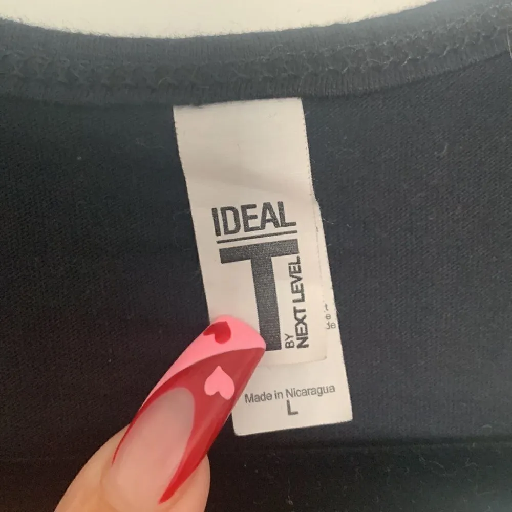 Brews Before I Do’s Bridal Tank Black Size L - Image 4