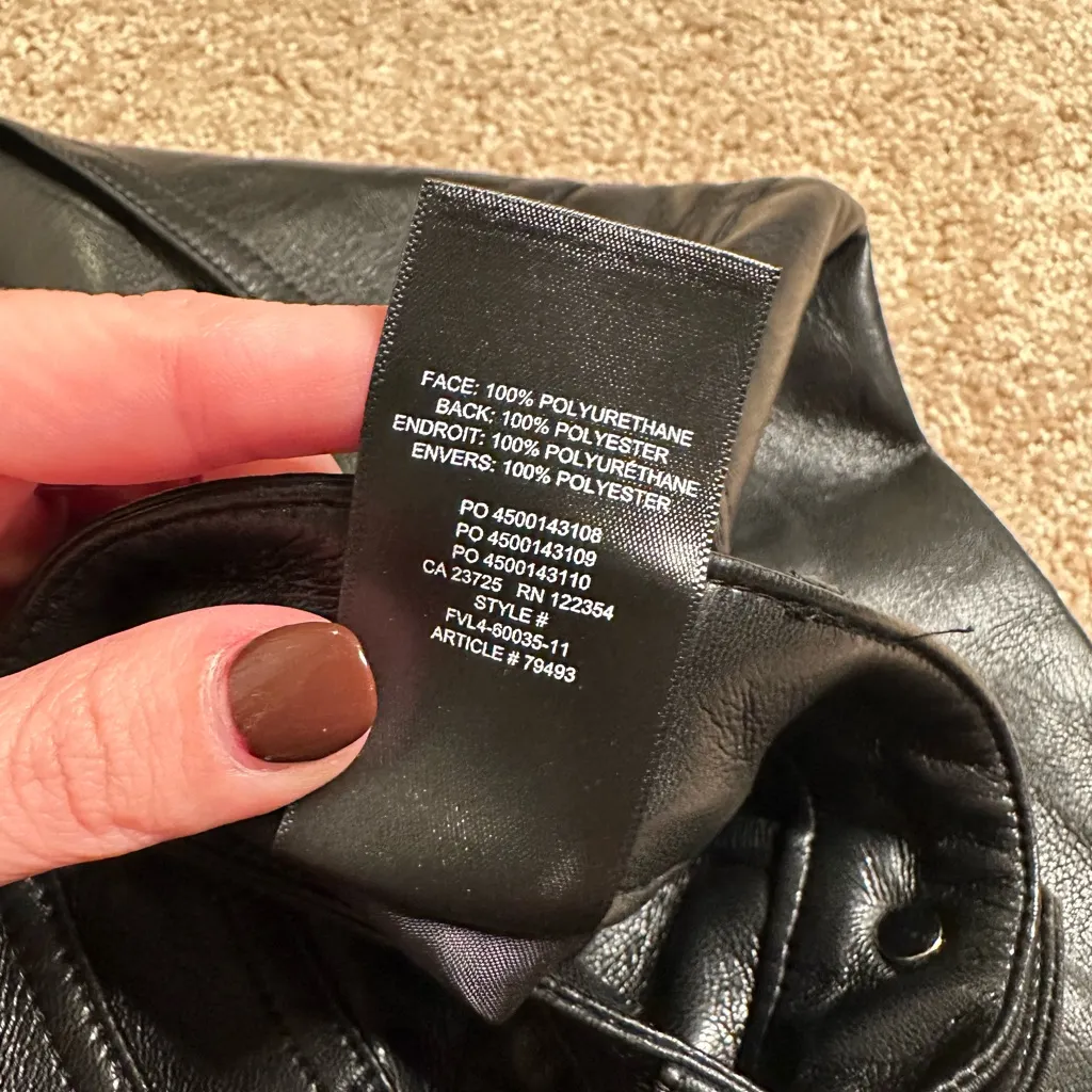 Aritzia Wilfred The Melina Vegan Leather Pants‎ - Image 5