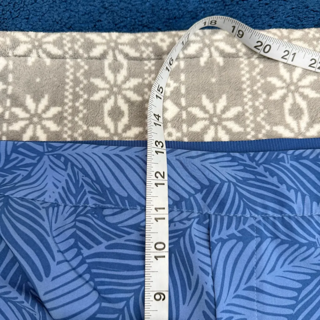 Soft Surroundings Tropical Blue Go Lively CargoPants- Size XL - Image 13