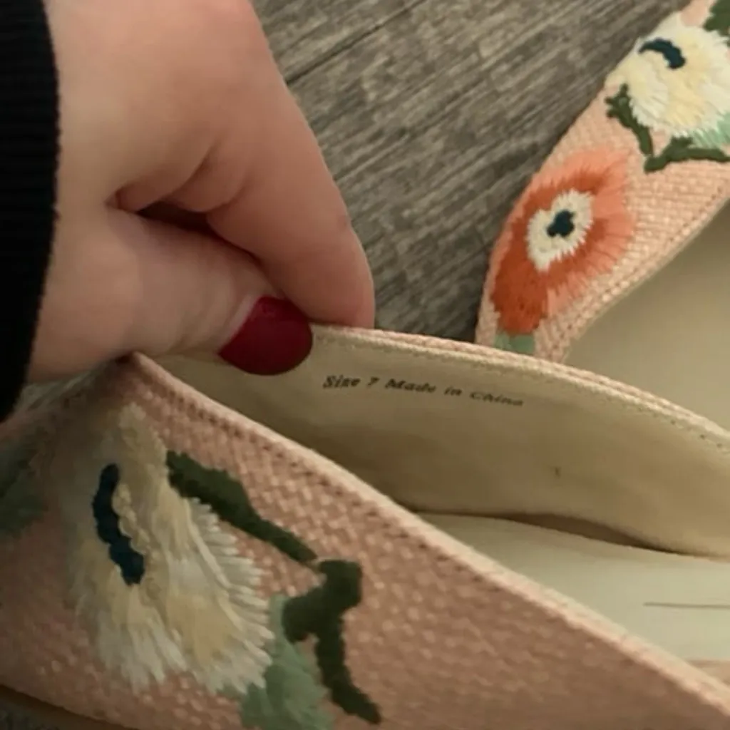 Dolce Vita Elm Mule in Pink Floral - Image 7