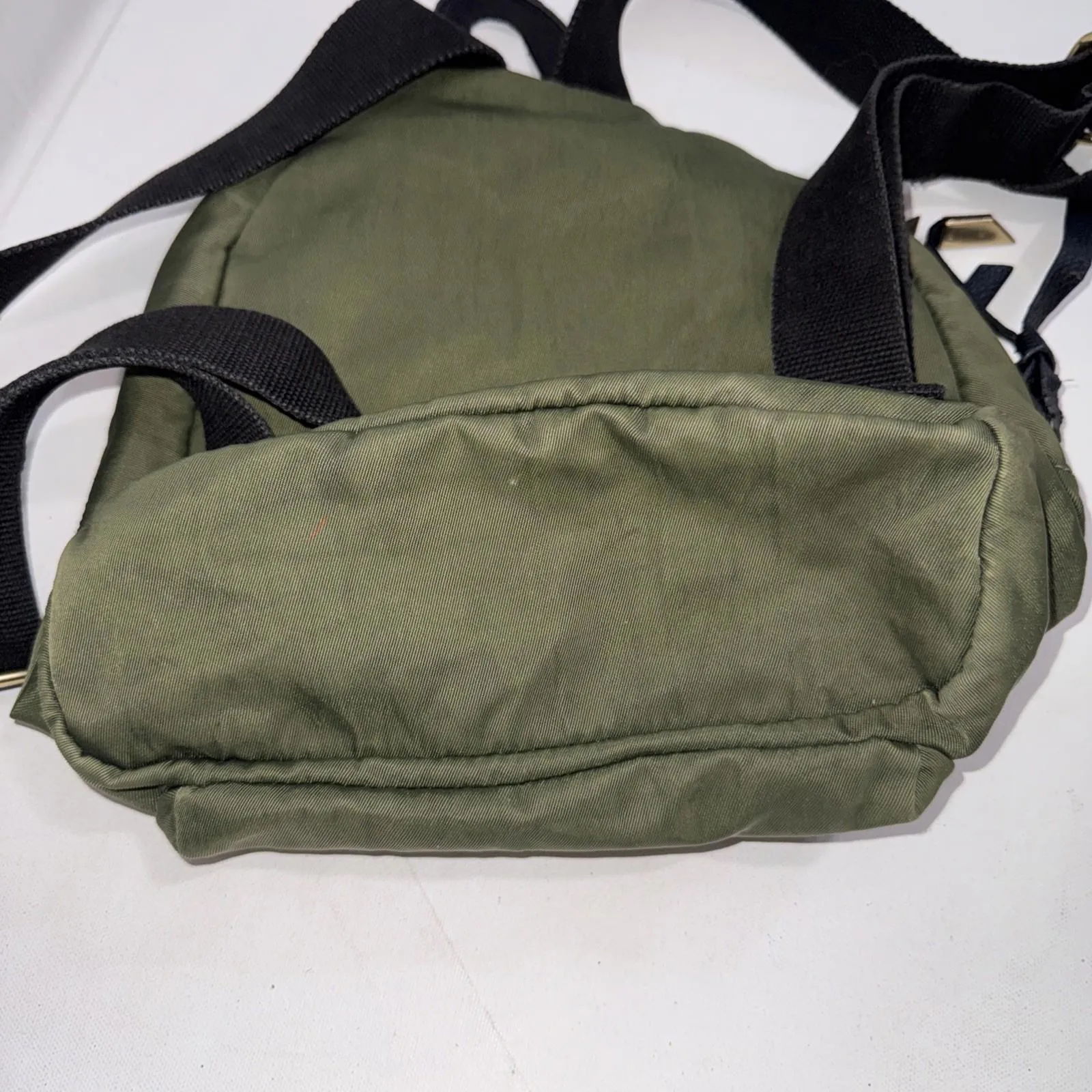 Foley Corinna Fusion Nylon Desert Green Gorpcore Boho Travel Sml Mini Backpack - Image 12