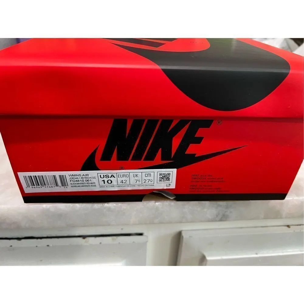 Jordan 1 Retro High OG Satin Bred (W) Women's Shoes FD4810-061 sz 10 - Image 7