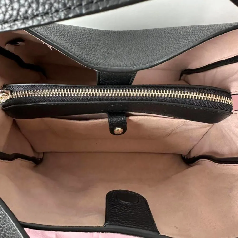 Kate Spade Knott Medium Leather Tote BLACK - Image 7