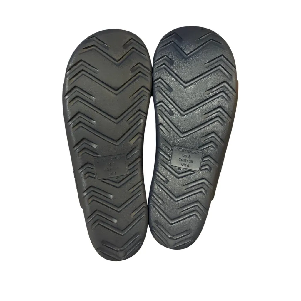 Totes Sandals Womens 8 Navy Blue Everywear Double Buckle Slide Waterproof Used - Image 4