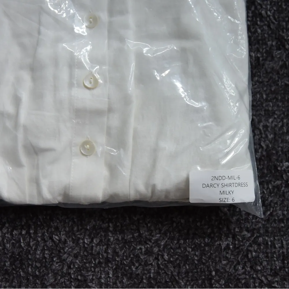 St. Roche Darcy Embroidered Shirtdress Sz 6 Bridgerton French Cottage Cotton White - Image 8