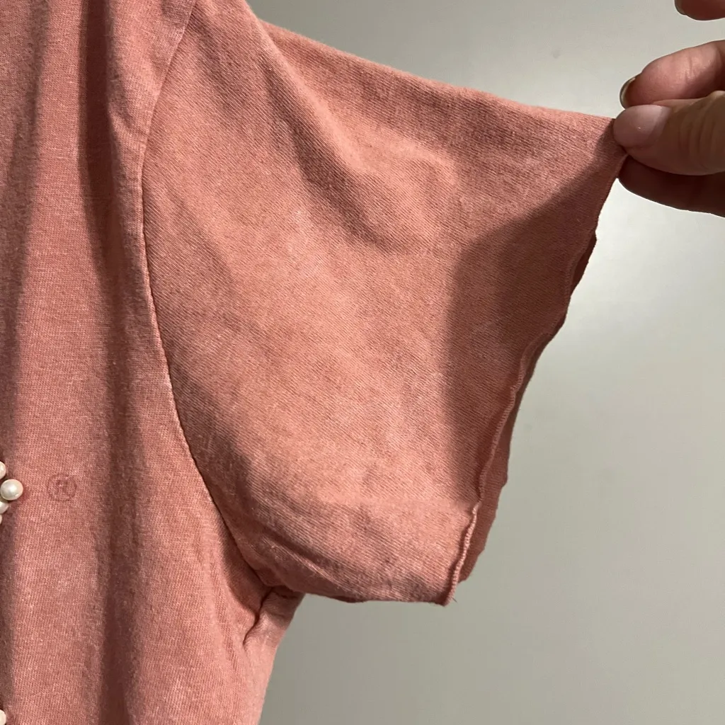 AC/DC pink rose pearl shirt - Image 3