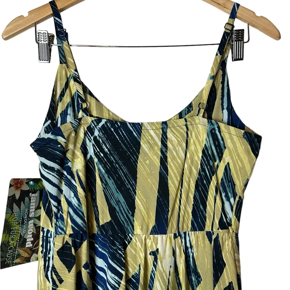 JAMS WORLD Womens Hawaiian Dress Casual Beachy Size Small - Image 5