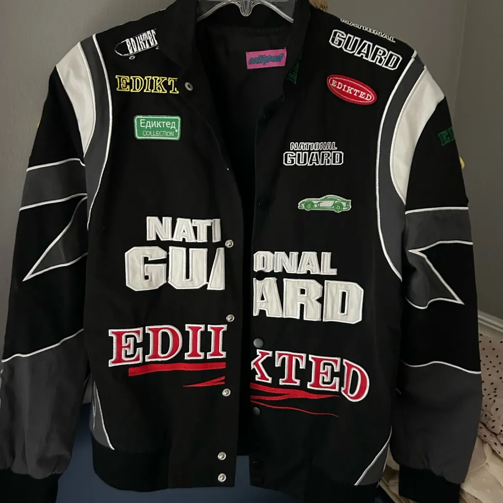 Edikted Oversized Racing Jacket Women’s XS - Image 2