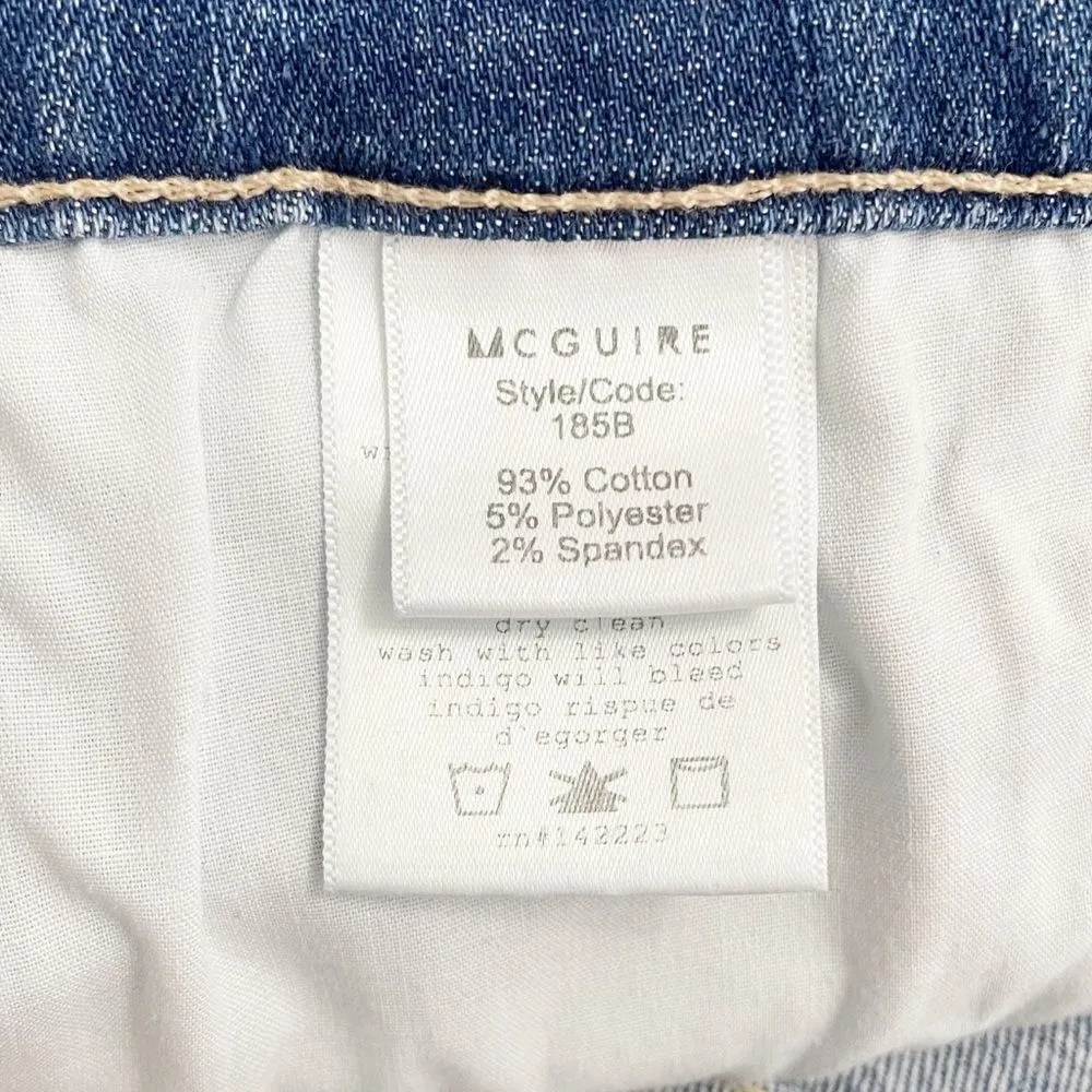 Anthropologie McGuire Newton Skinny Jeans in Coming Up Roses Women’s Size 27 - Image 12