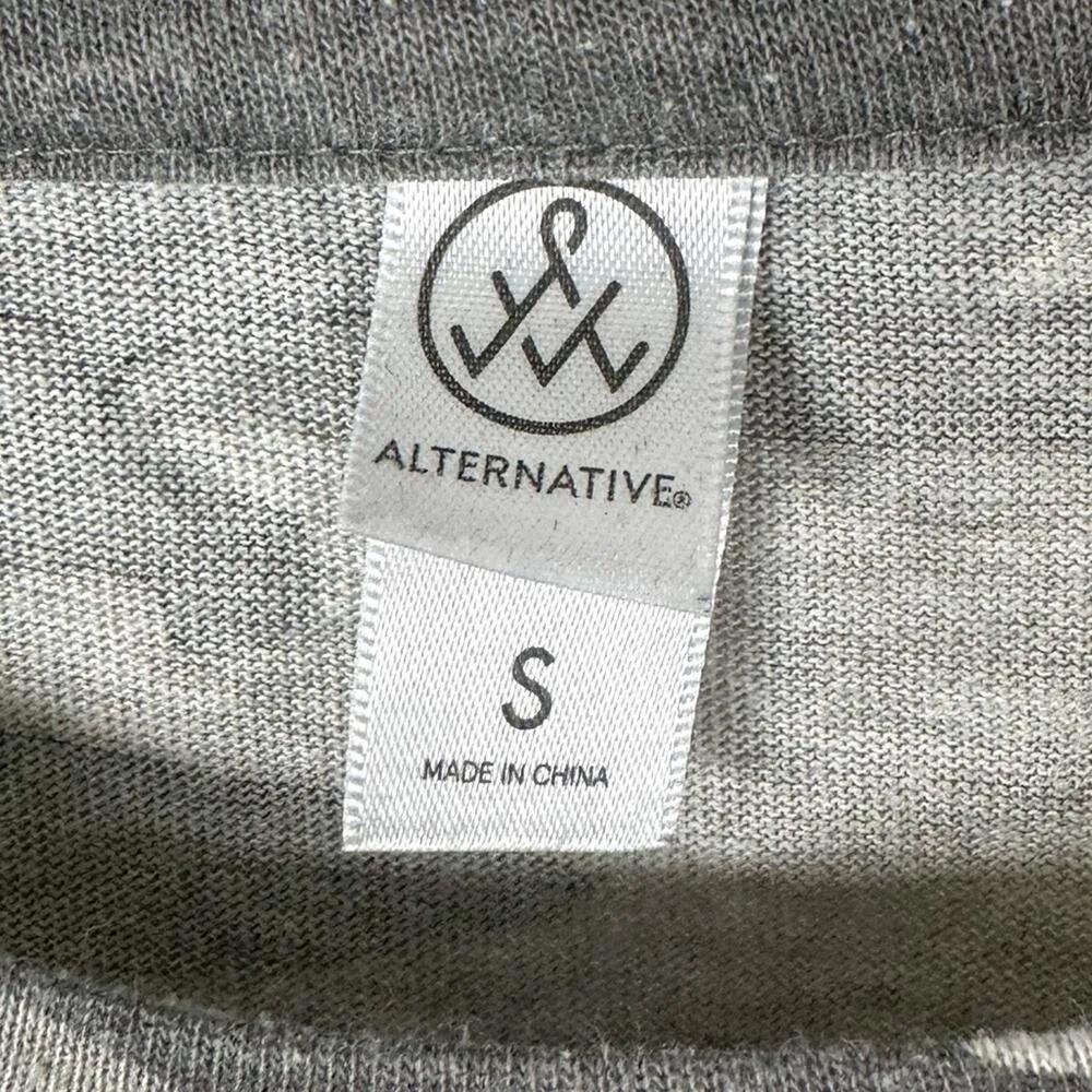 Alternative Women’s Slouchy Grey Camo Pullover Top, EUC, Size Small, MSRP $69 - Image 10