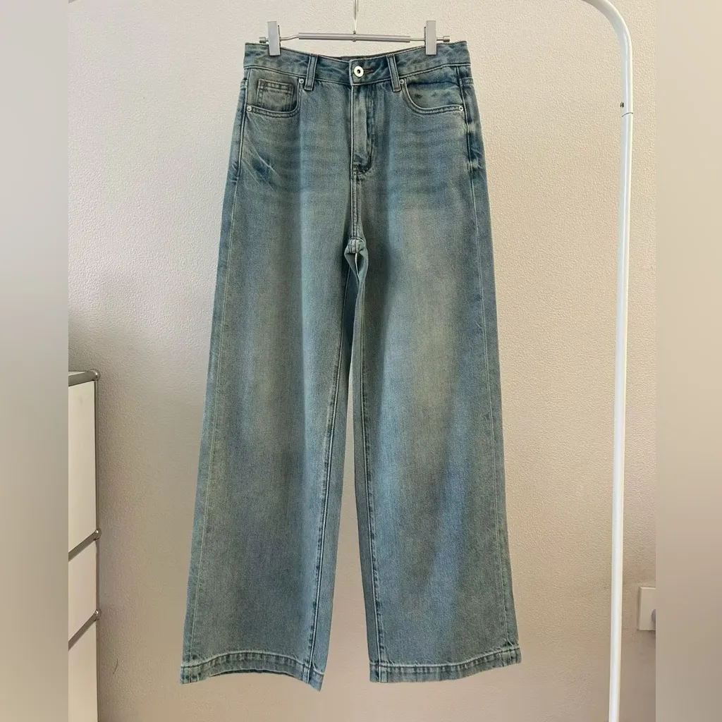 rag & bone Sofie Wide-Leg Jeans 29
Featherweight in Theo - Image 5