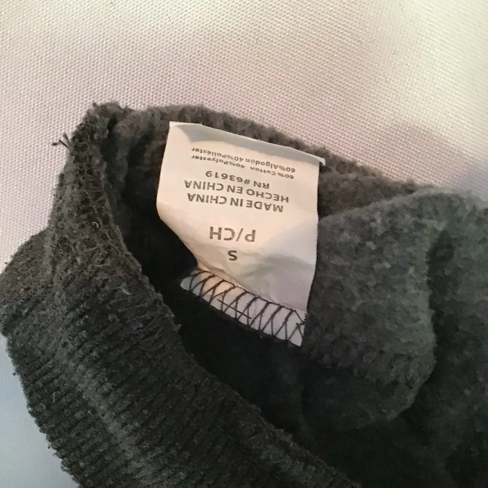 Bebe‎ Sport black logo sweatshirt hoodie Women’s Full zip Size: Small P/CH Gray - Image 5