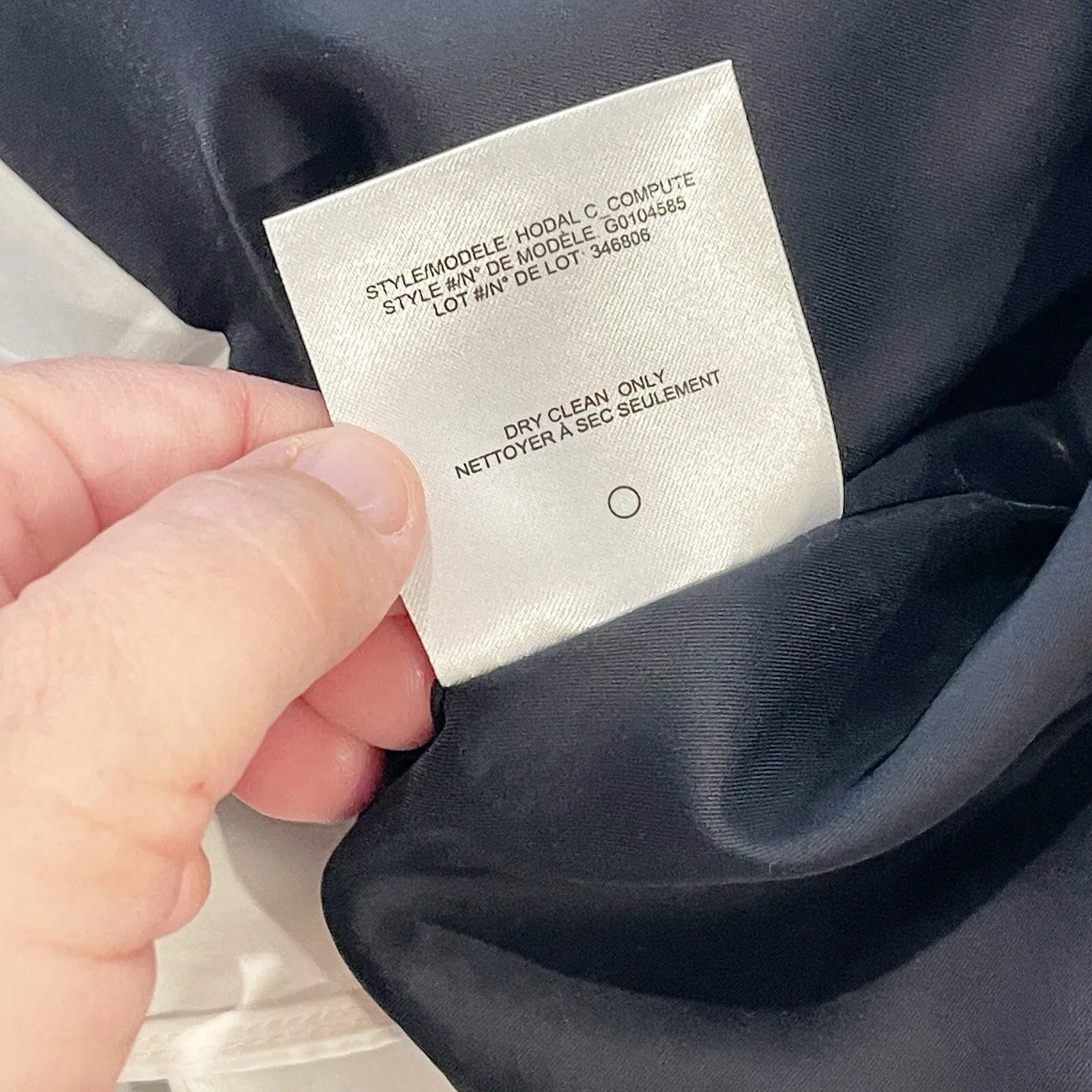 Theory Tank Top Women Med Blue White Modal Layered Textured Preppy Structured - Image 11