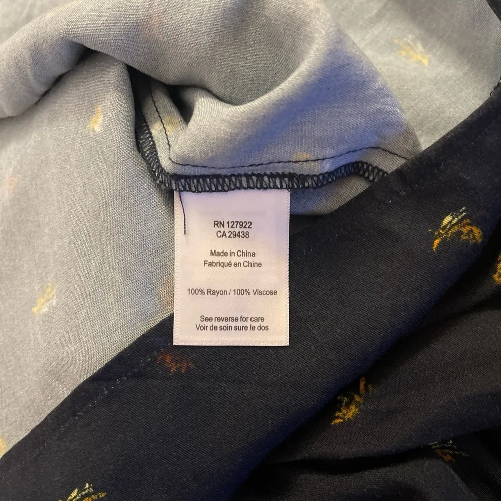 Mountain Khakis women’s long sleeve navy Marigold pull over dress w/ belt. Sz S. Blue - Image 8