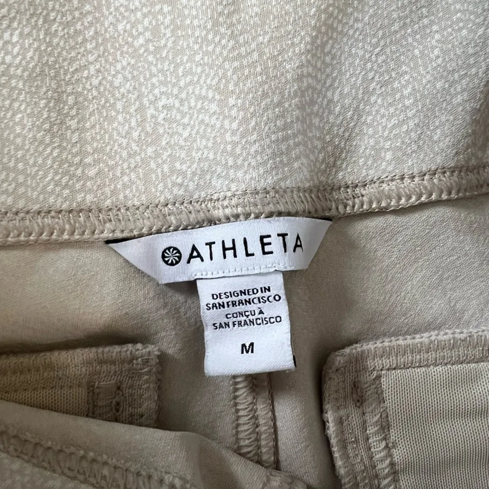 Athleta - Textured Slim Ankle Trousers Stretch Woven Work to Weekend - Image 5