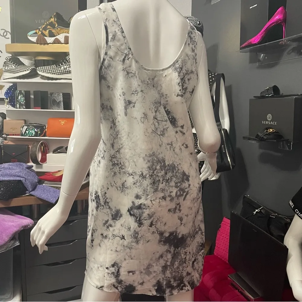 💙💖 DKNY Black White Marble Layered Tunic - Image 3