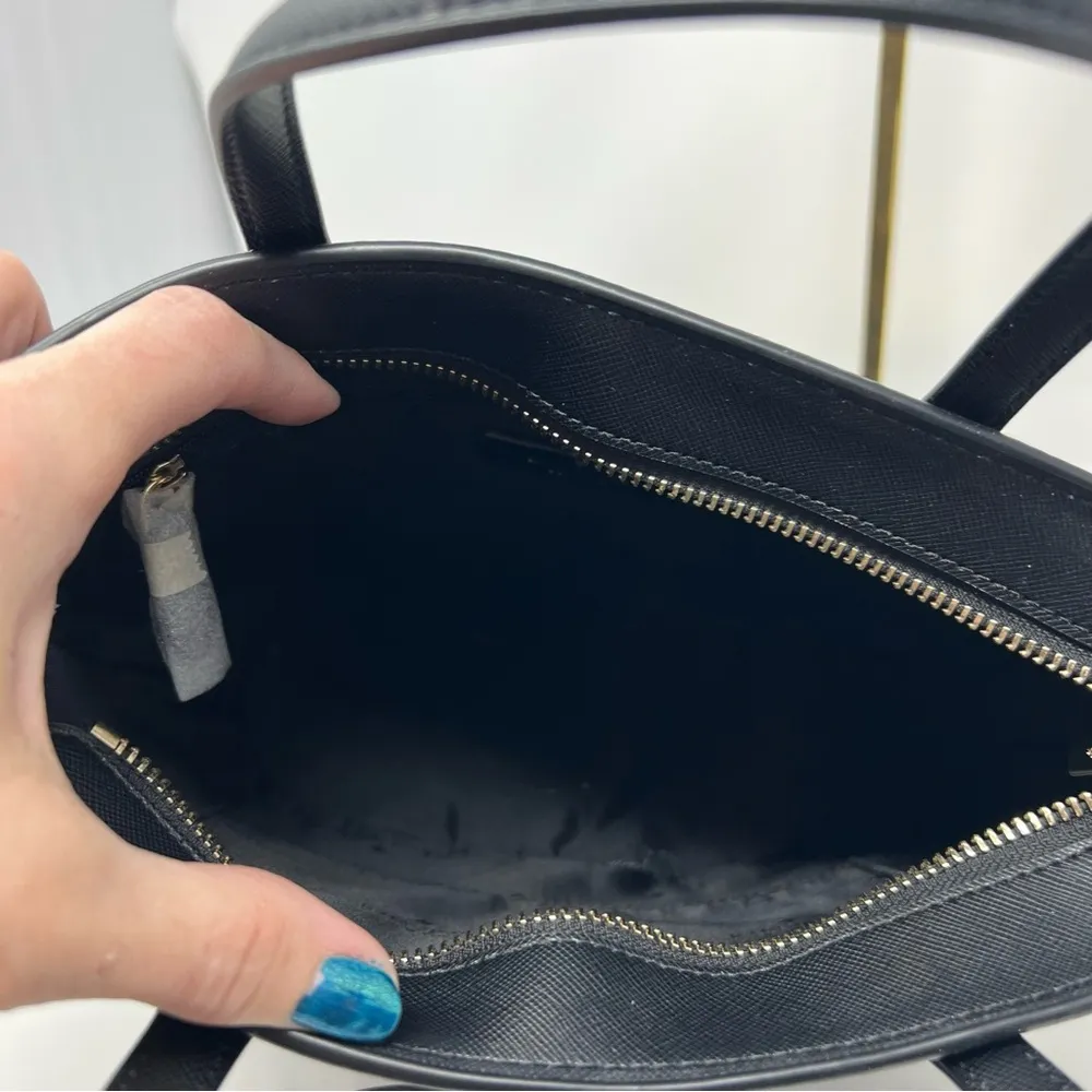 Kate Spade ♠️ KE460 New York Glimmer Satchel Tote IN Black NWT MSRP $329 - Image 7