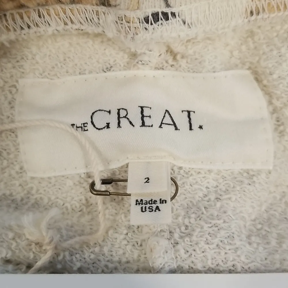 💕THE GREAT💕 Shrunken Sweatshirt + Stadium Sweatpants ~ Chamomile Floral M NWT - Image 16